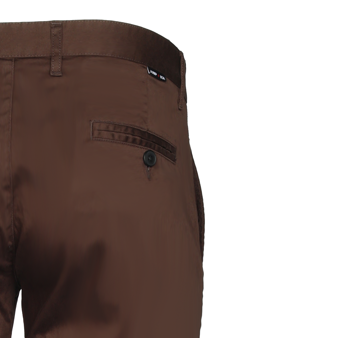 JUMP USA Men's Premium Slim Fit Sustainable Chinos