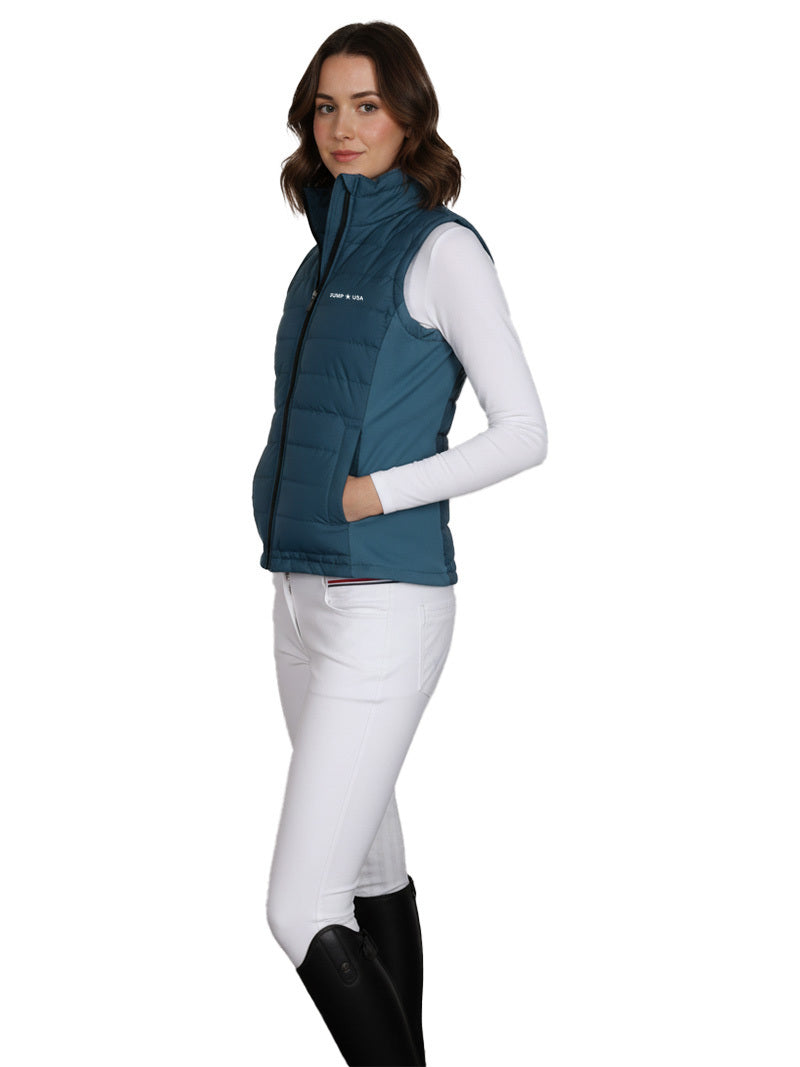 JUMP USA Lightweight Padded Winter Vest for Women