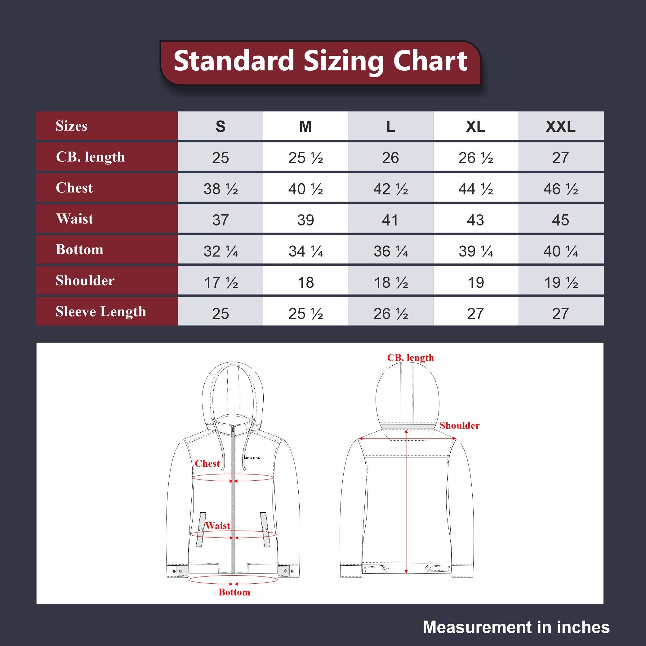 JUMP USA Winter Jacket for Men – Soft Fleece & Detachable Hood