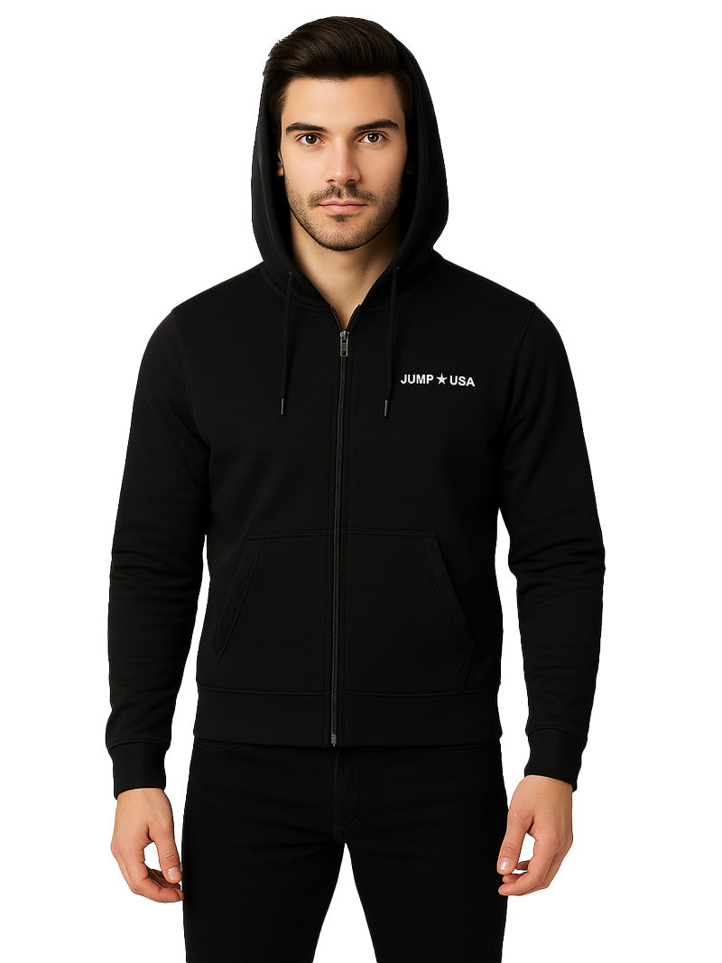 JUMP USA Men's Casual Hooded Sweatshirt