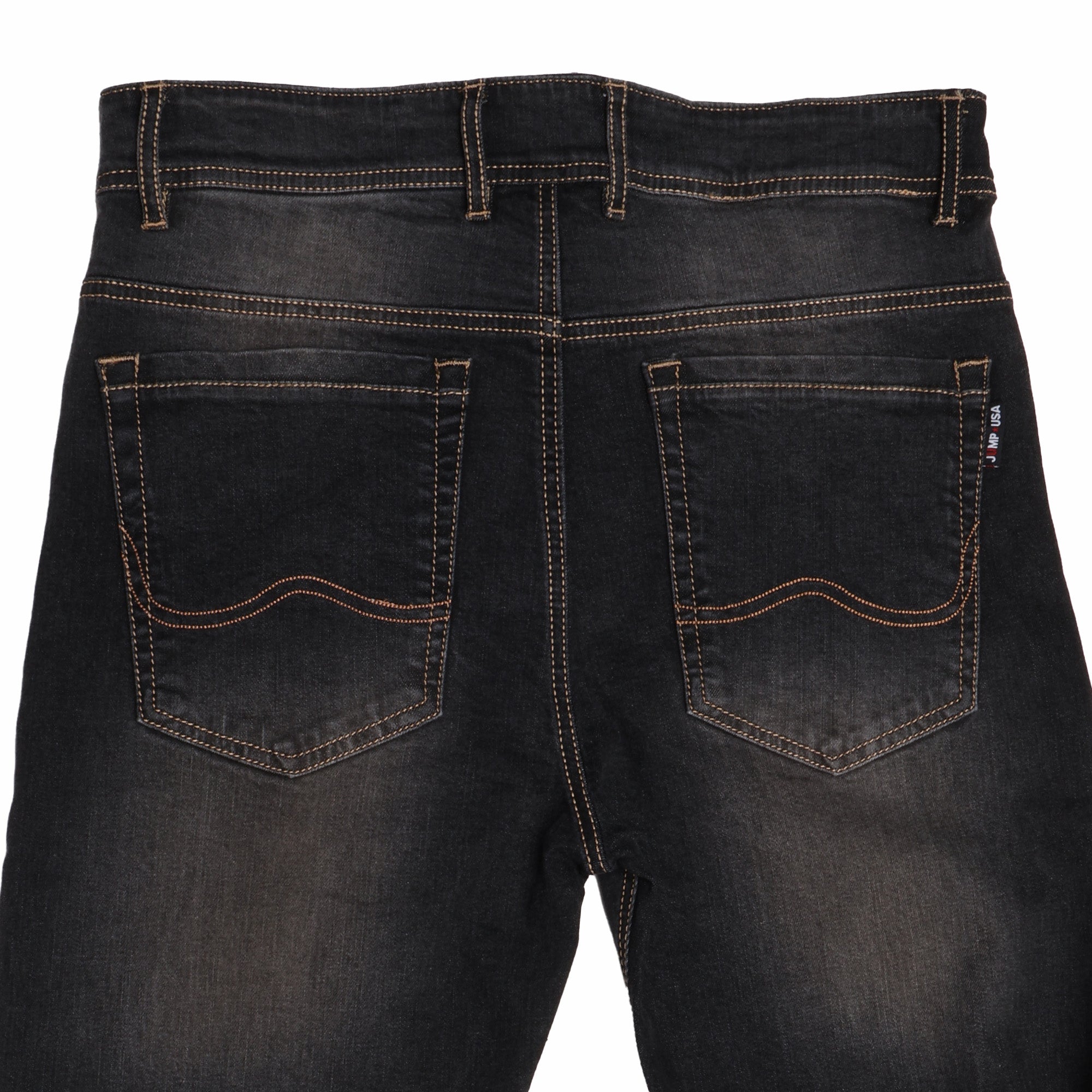 JUMP USA Men Everyday Comfort Mid RiseLight Fade Straight Fit Jeans