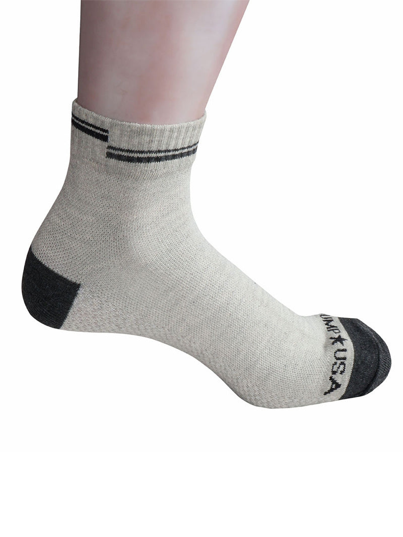Jump Usa Men'S Pack Of 3 Ankle Length Socks