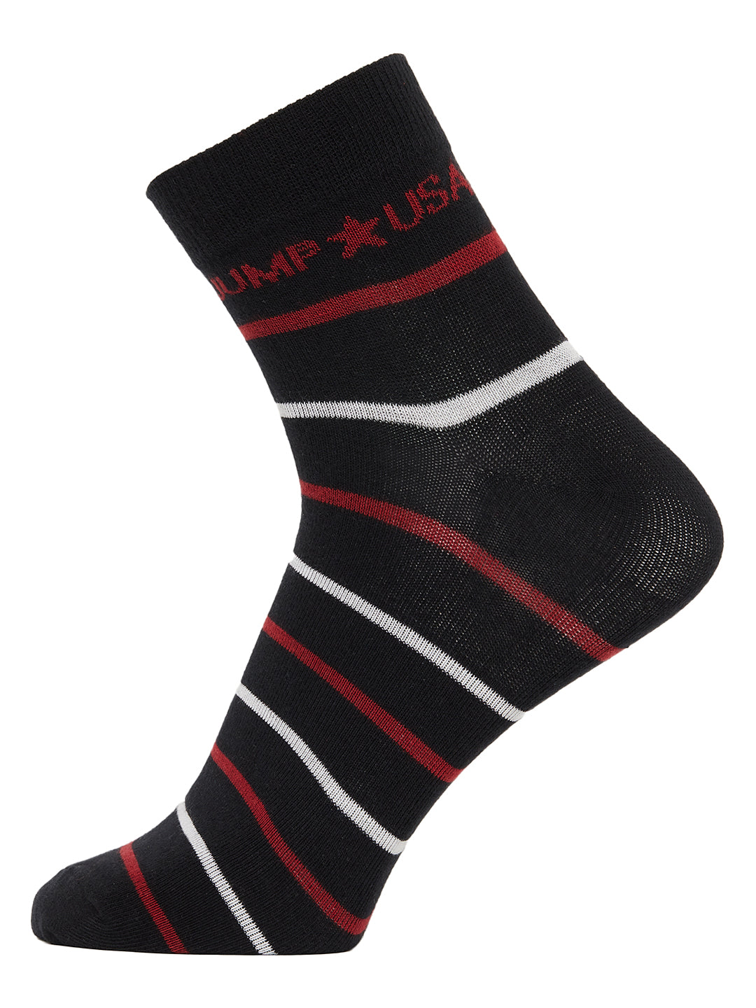 Jump Usa Men'S Pack Of 3 Ankle Length Socks