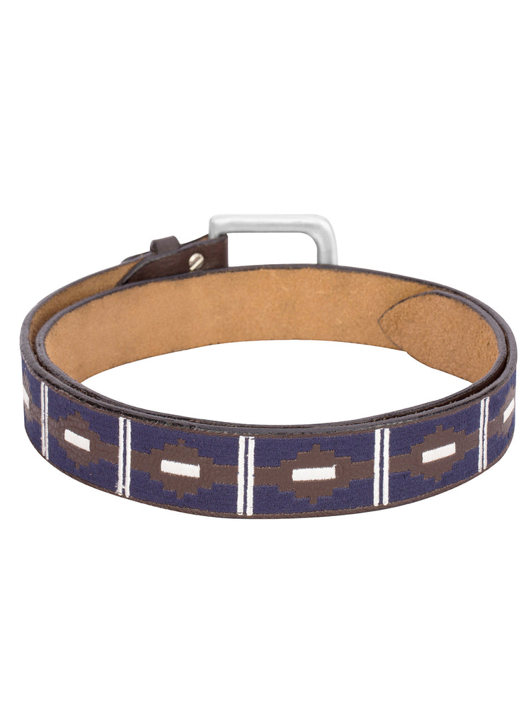 Men Brown Leather Belt - JUMP USA