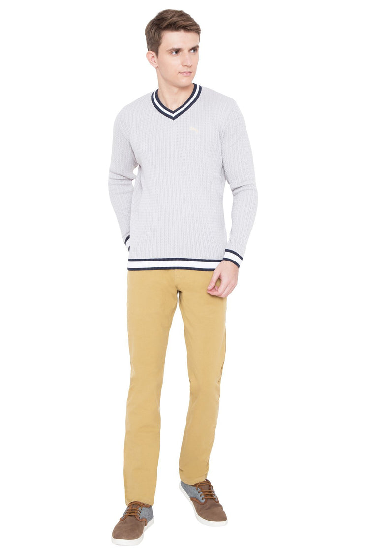 Men Regular Fit Cotton Casual Lightweight Sweater - JUMP USA (1568778125354)