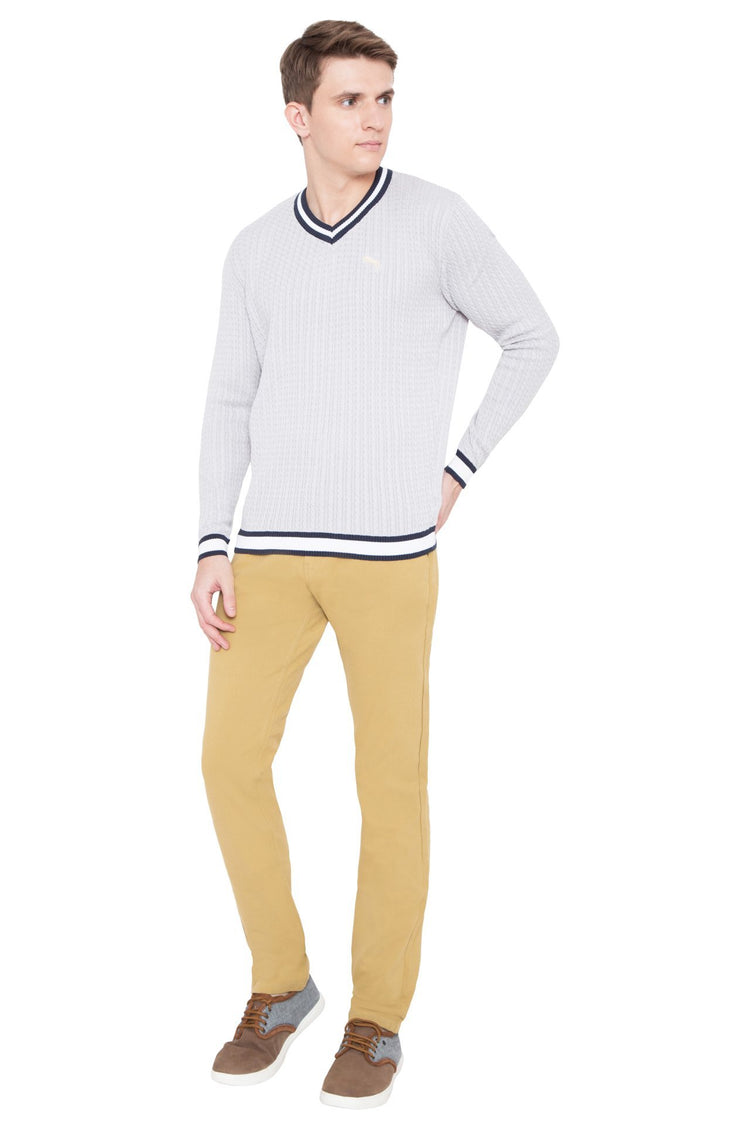 Men Regular Fit Cotton Casual Lightweight Sweater - JUMP USA (1568778125354)