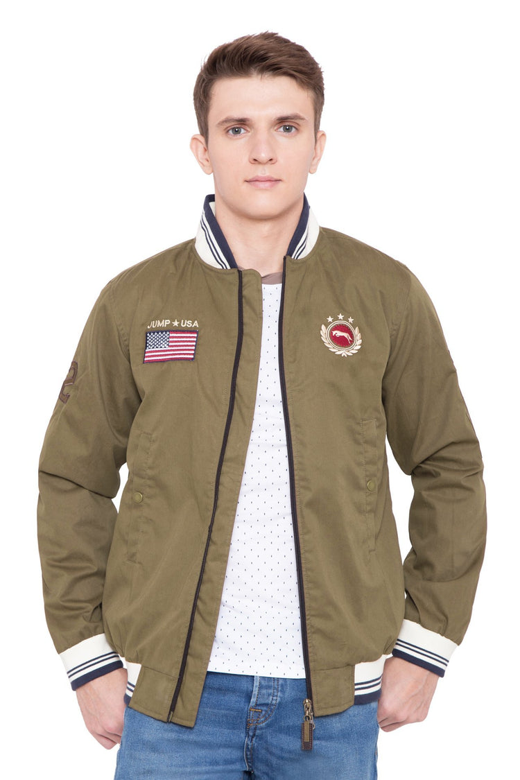 Men Regular Fit Casual Lightweight Winter Jacket - JUMP USA (1568779370538)