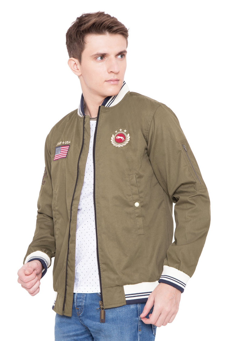 Men Regular Fit Casual Lightweight Winter Jacket - JUMP USA (1568779370538)