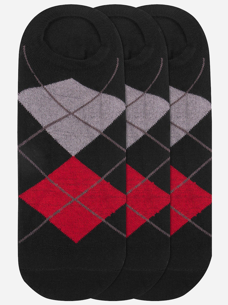 JUMP USA Women's Pack of 3 Bamboo Cotton Loafer Socks | Women's Casual Socks for Everyday Wear - Sweat Proof, Quick Dry, Padded for Extra Comfort