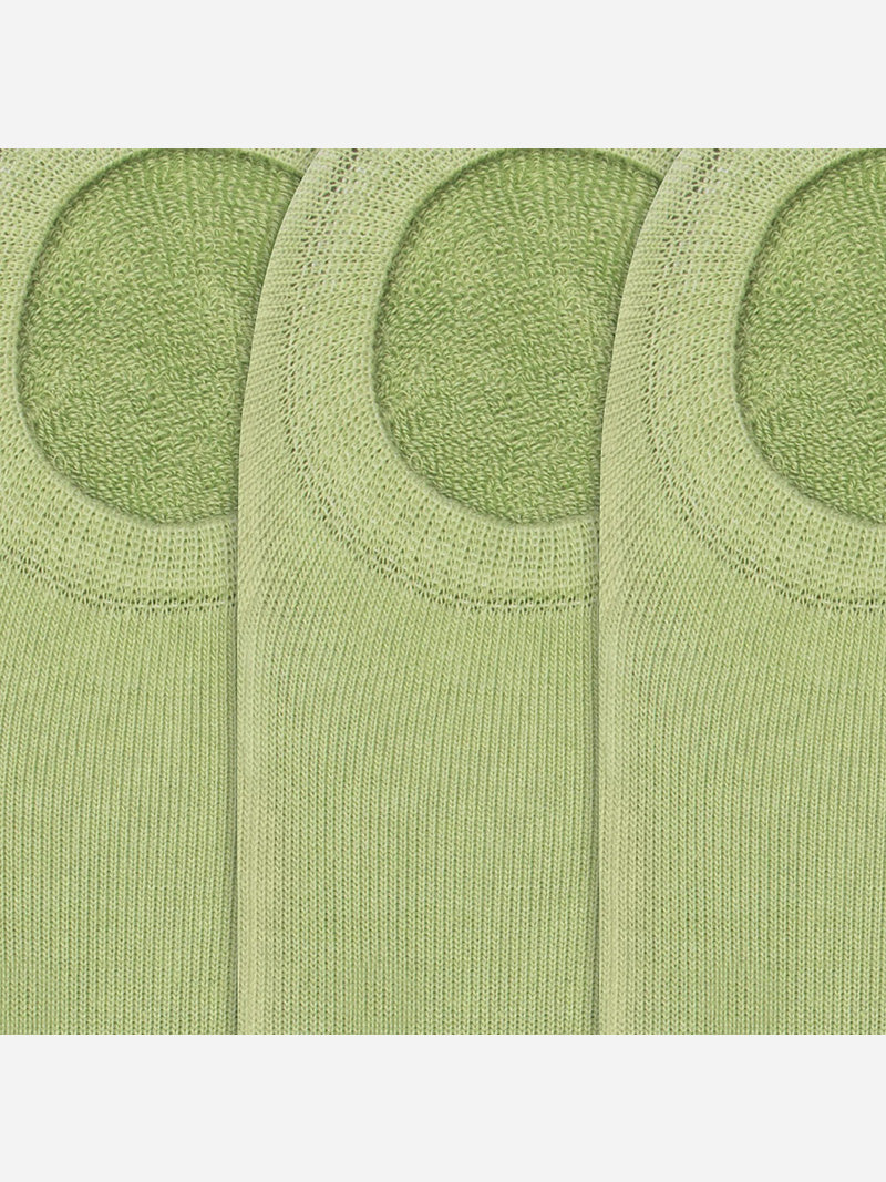 JUMP USA Women's Pack of 3 Bamboo Cotton Loafer Socks | Women's Casual Socks for Everyday Wear - Sweat Proof, Quick Dry, Padded for Extra Comfort