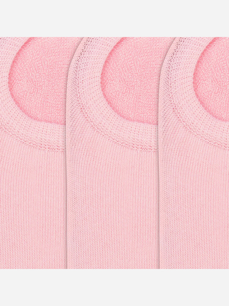 JUMP USA Women's Pack of 3 Bamboo Cotton Loafer Socks | Women's Casual Socks for Everyday Wear - Sweat Proof, Quick Dry, Padded for Extra Comfort