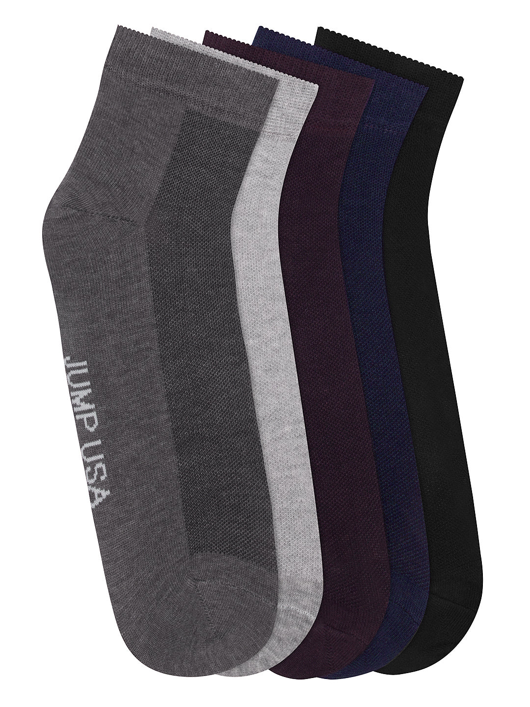 Men Pack of 5 Ankle Length socks - JUMP USA