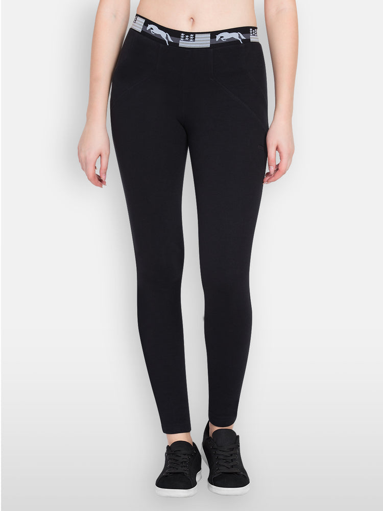 Women Solid Tights - JUMP USA
