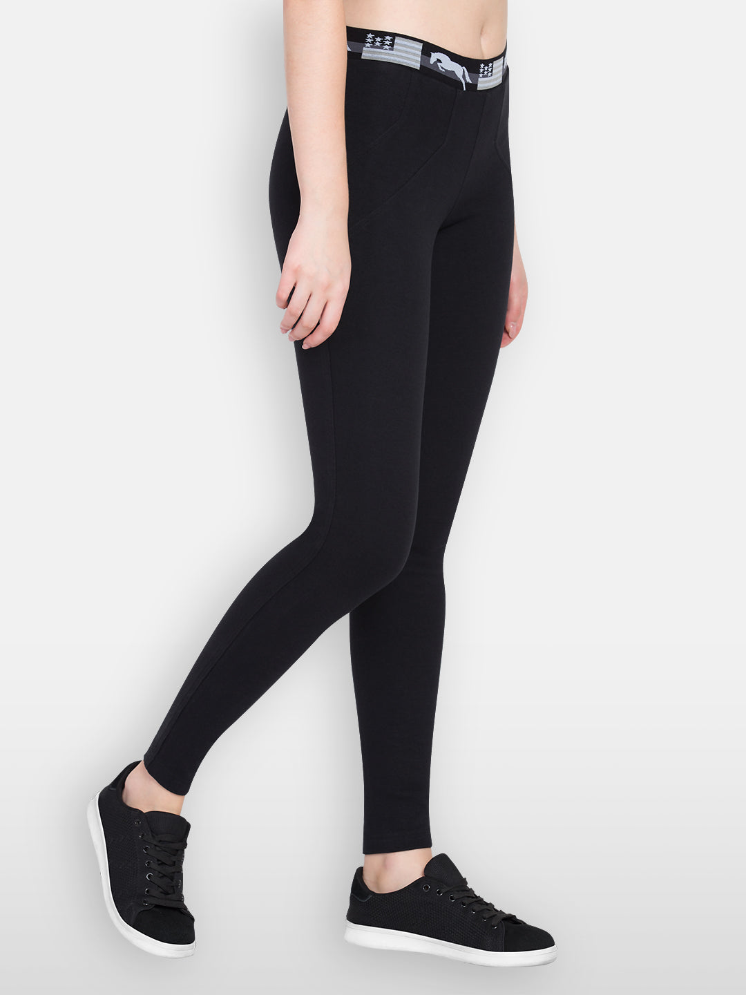 Women Solid Tights - JUMP USA