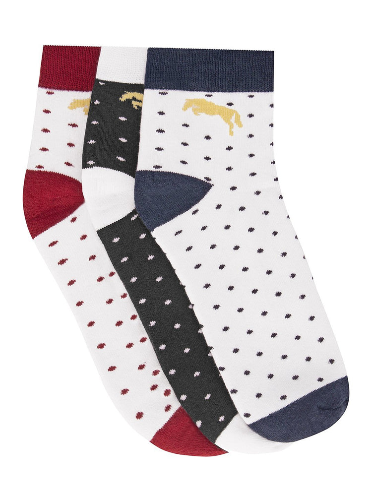 Men Pack of 3 Ankle Length socks - JUMP USA