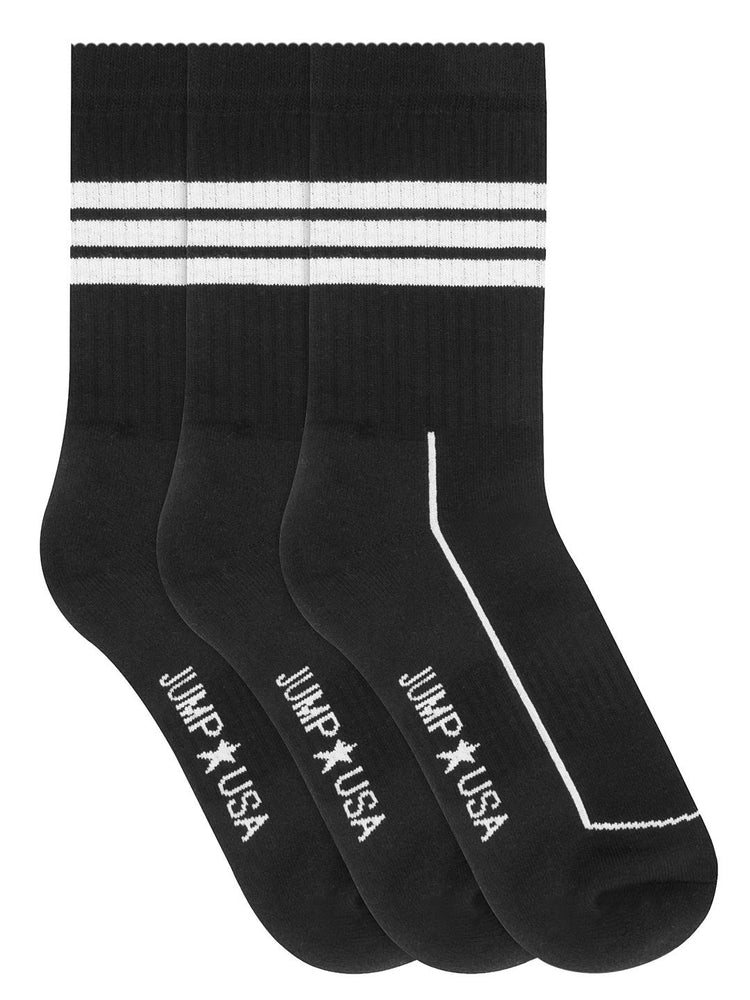 Men Pack of 3 High Ankle Length socks - JUMP USA