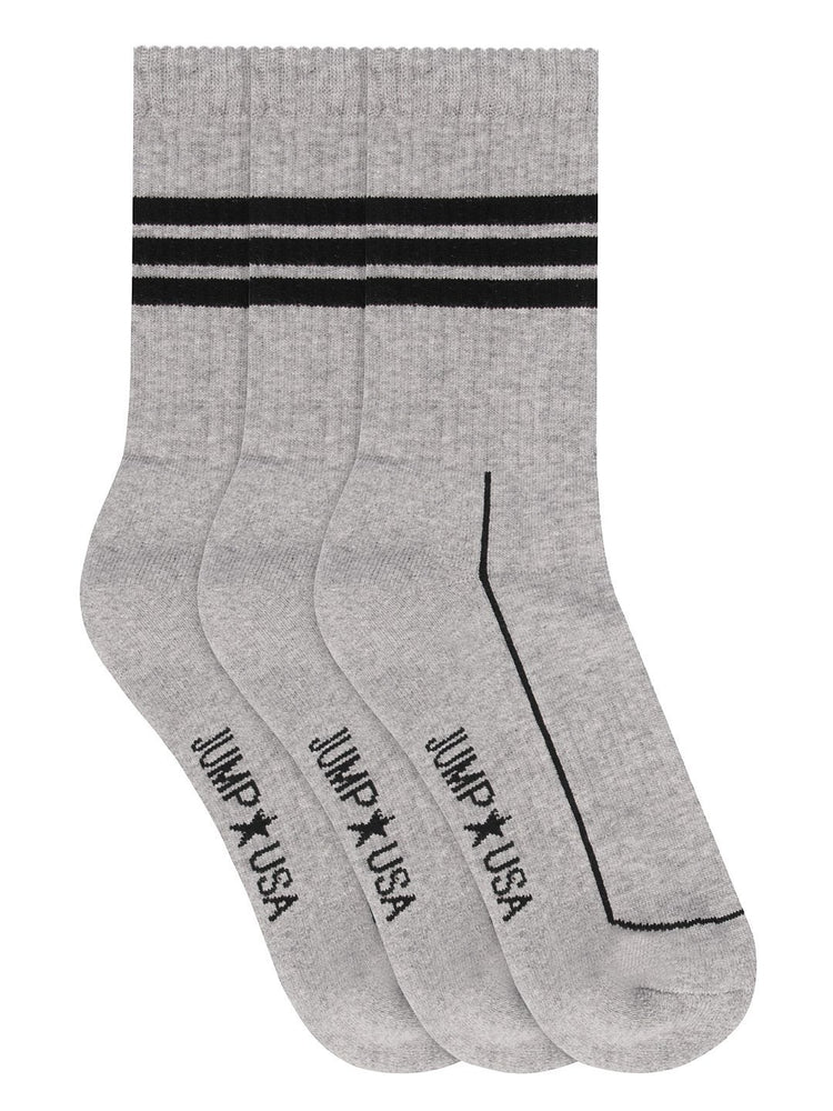 Men Pack of 3 High Ankle Length socks - JUMP USA