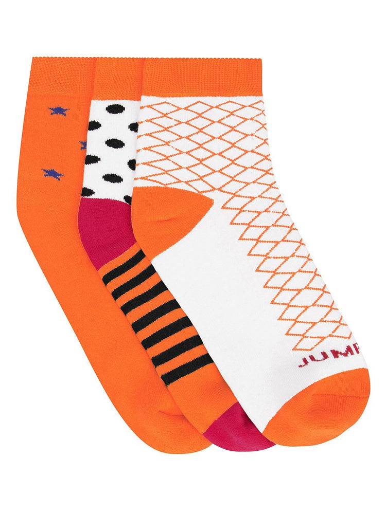 Women Pack of 3 Ankle length Socks - JUMP USA
