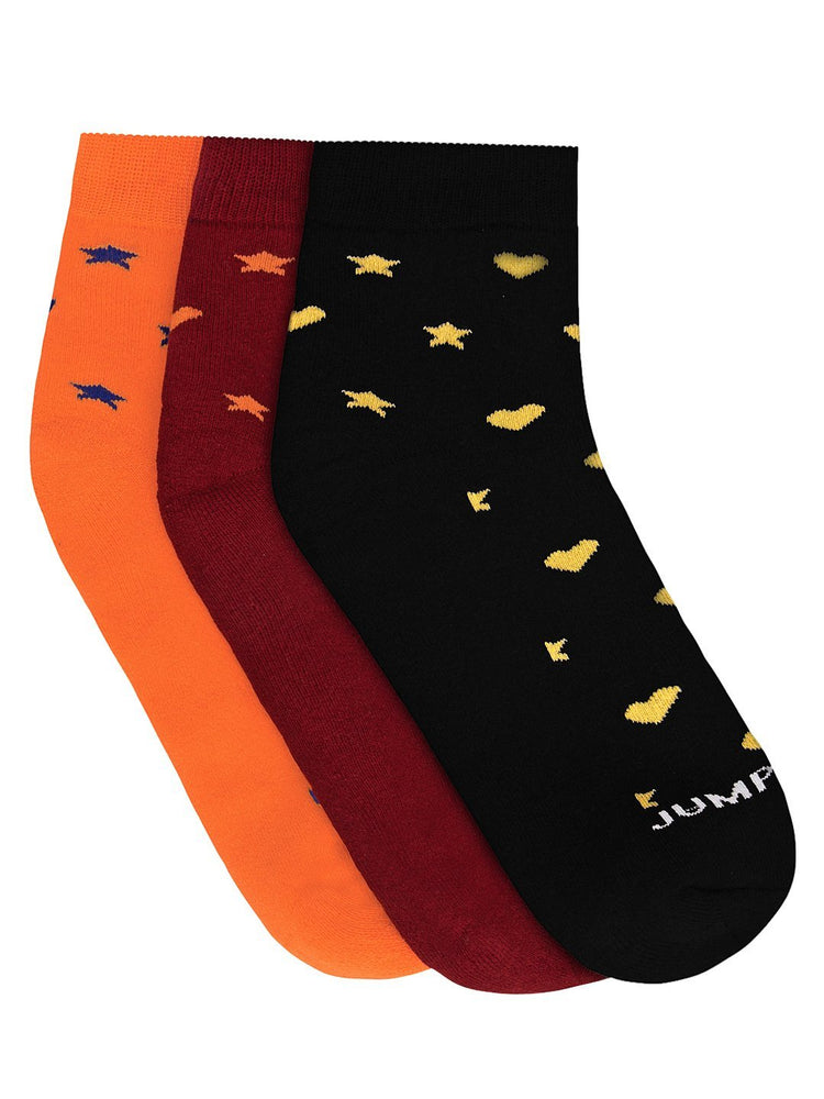 Women Pack of 3 Ankle length Socks - JUMP USA