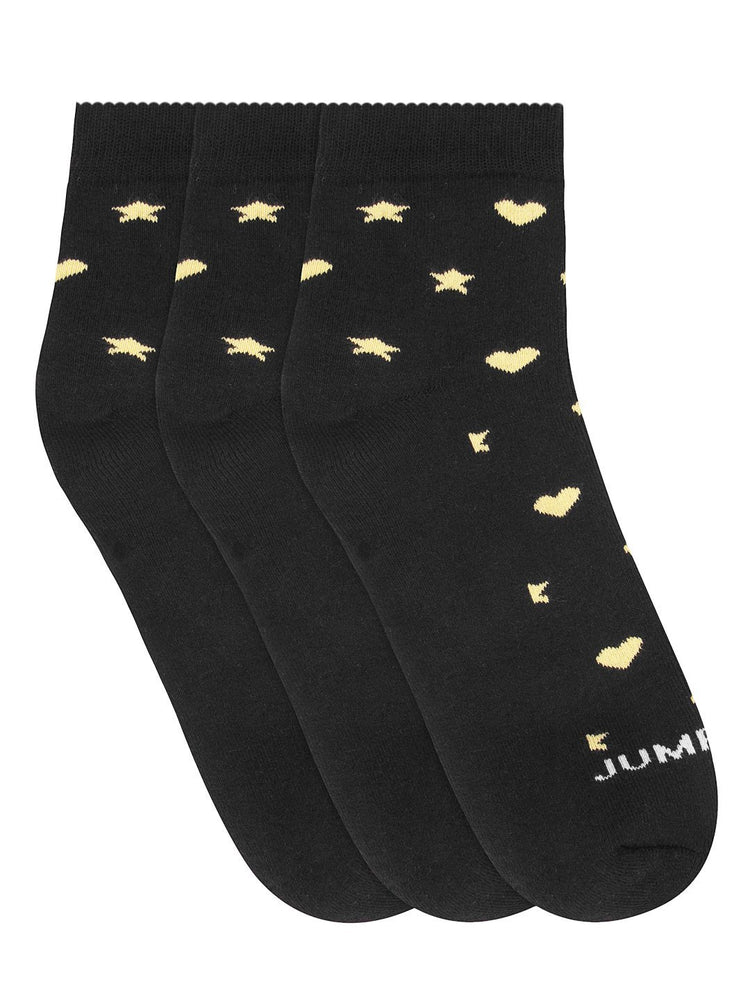 Women Pack of 3 Ankle length Socks - JUMP USA
