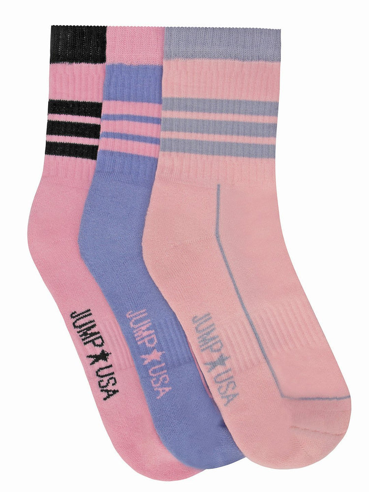 Women Pack of 3 Ankle length Socks - JUMP USA