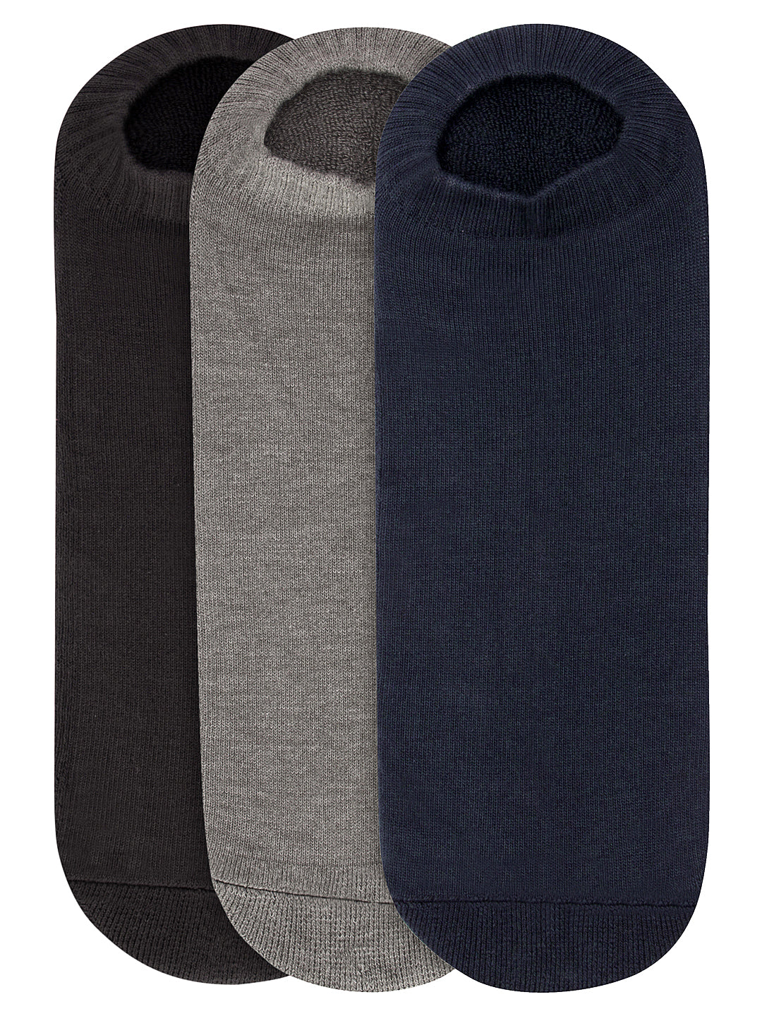 Men Pack of 3 Solid Shoeliners Socks - JUMP USA