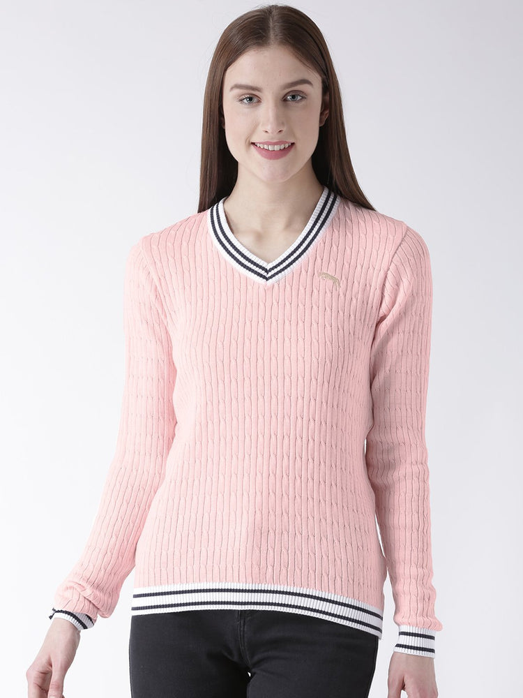 Women Full Sleeves Cotton Casual Sweater - JUMP USA (1568783302698)
