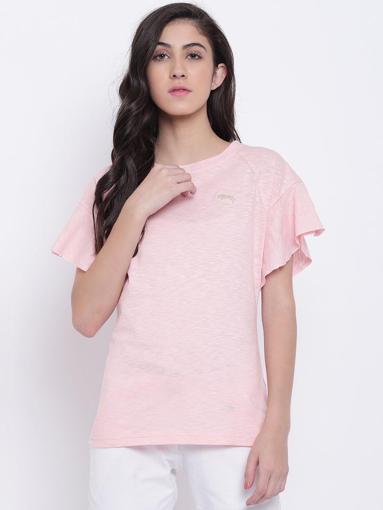 Women Pink Casual Tops - JUMP USA