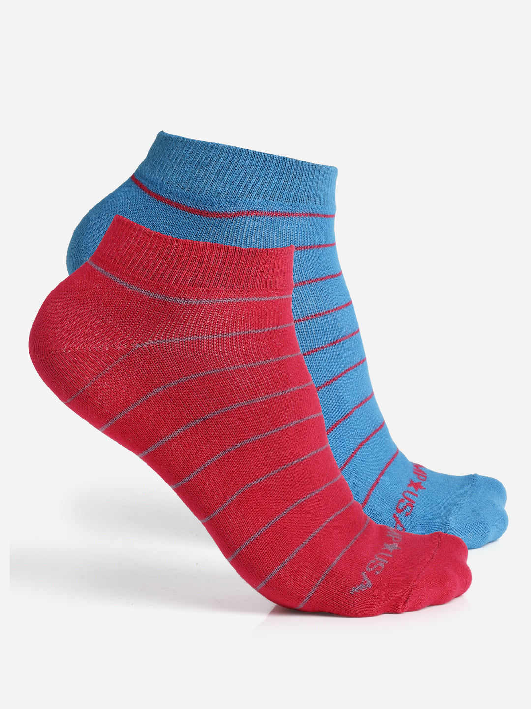 JUMP USA Women Pack of 2 Assorted Ankle Socks