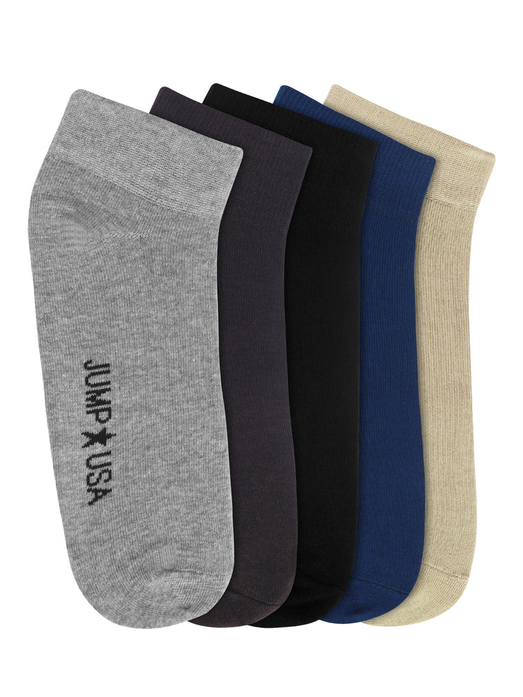 Women Pack of 5 Above Ankle Length Socks - JUMP USA