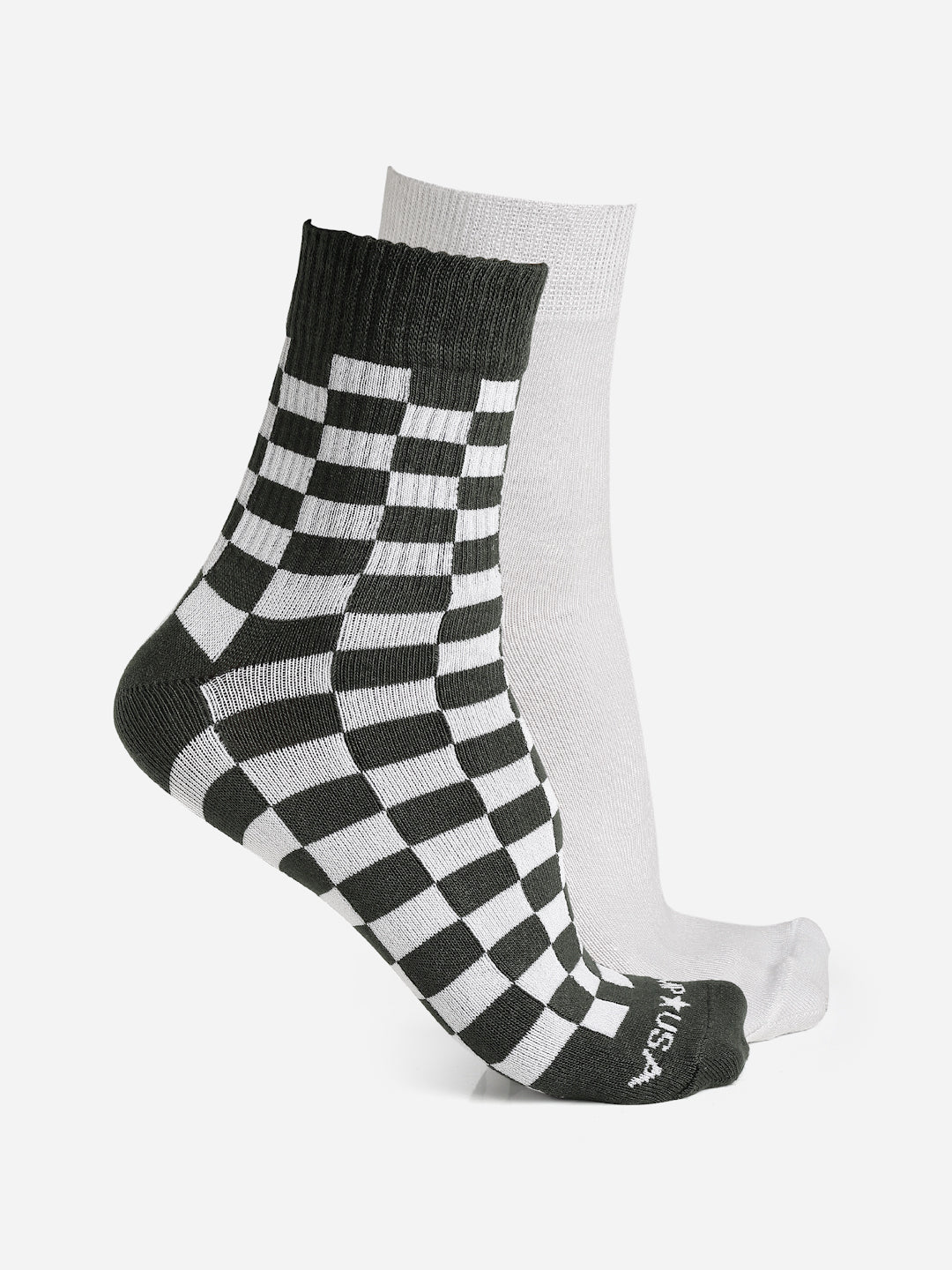 JUMP USA Set of 2 Ankle Length Socks For Women