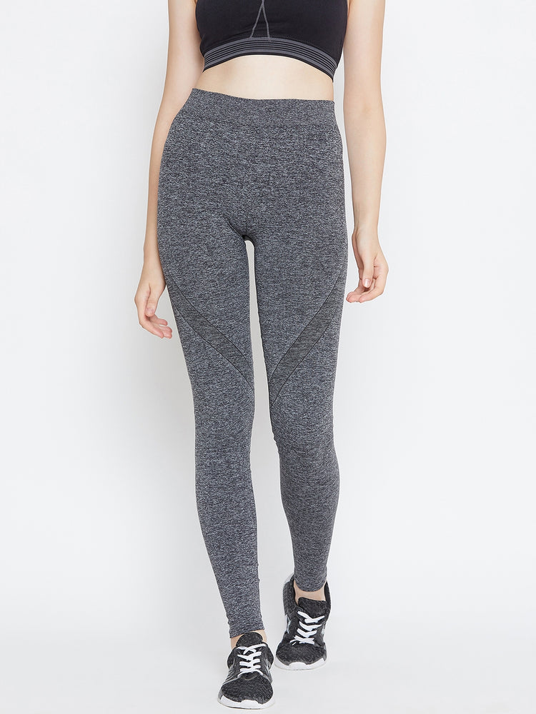 JUMP USA Women Black Solid Skinny-Fit Tights - JUMP USA
