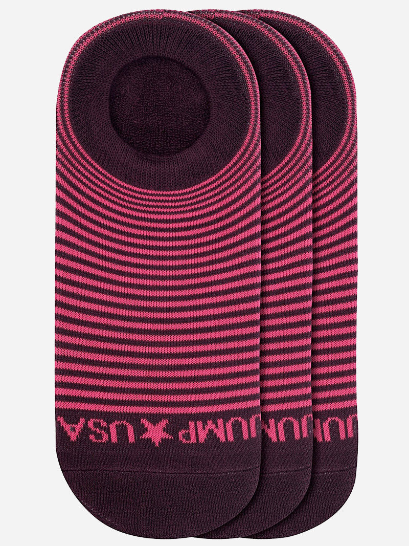Women Pack of 3 shoe liner Socks - JUMP USA