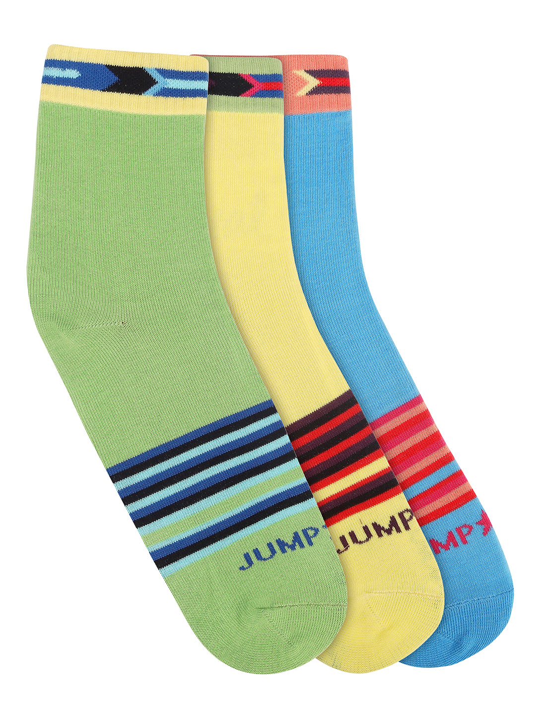 Women Pack of 3 Ankle Length Socks - JUMP USA