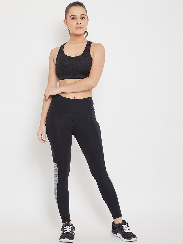 Women Sports Black Tights - JUMP USA