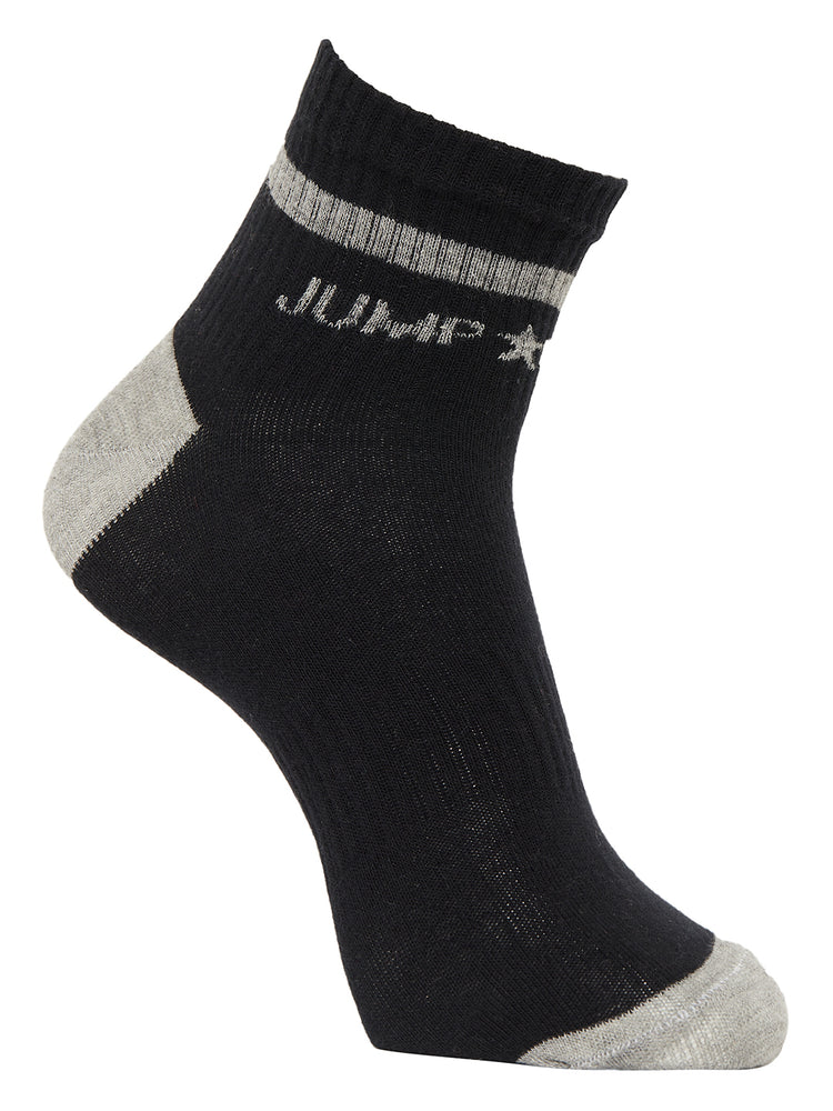 Jump Usa Men'S Pack Of 3 Ankle Length Socks