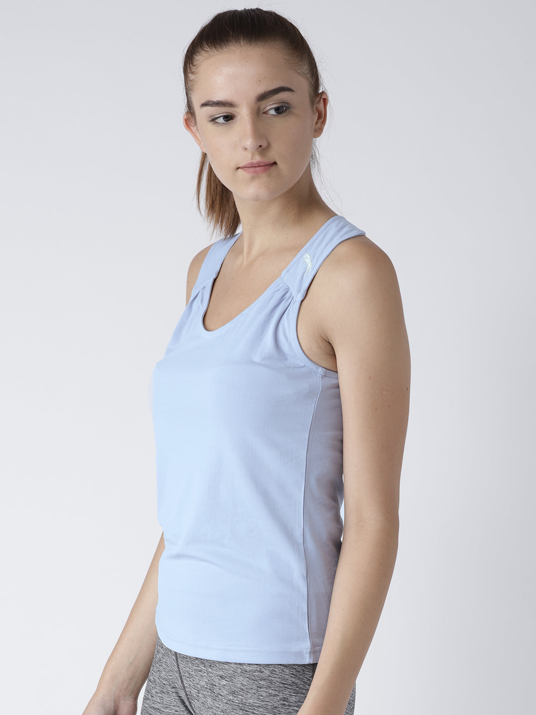 Women Blue Casual Tops - JUMP USA