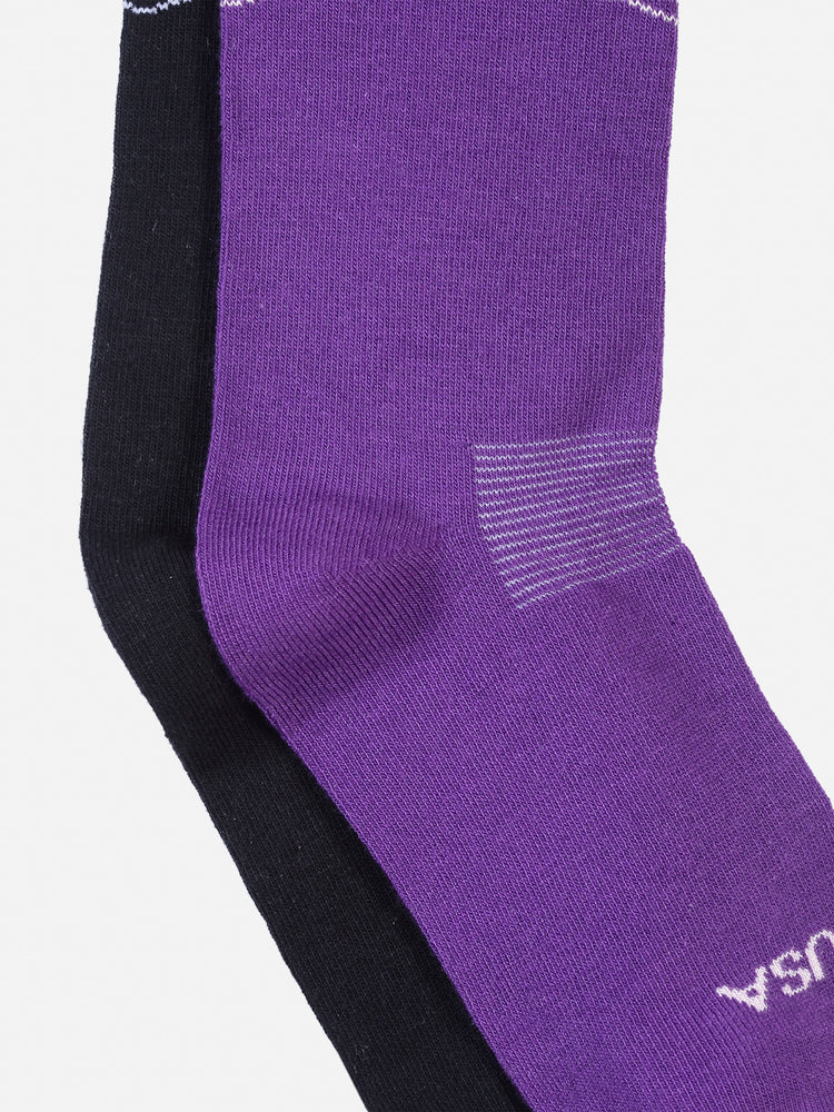 JUMP USA Set of 2 Mid Length Socks For Men