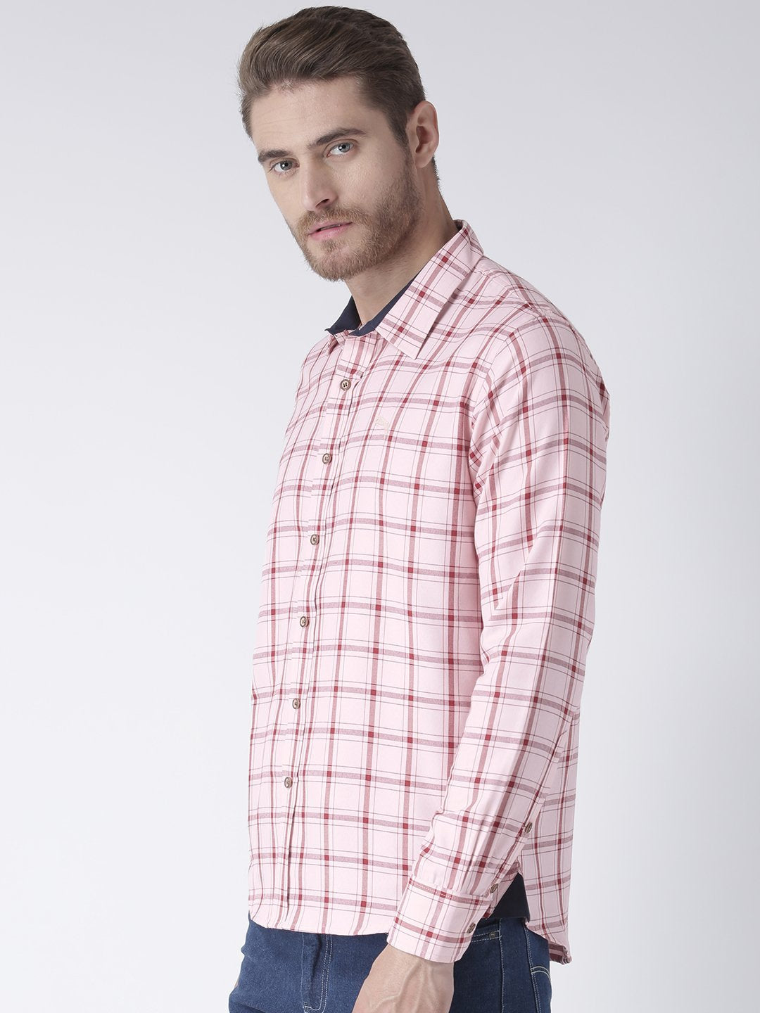 Men Full Sleeve Baker Shirt - JUMP USA (1568791789610)