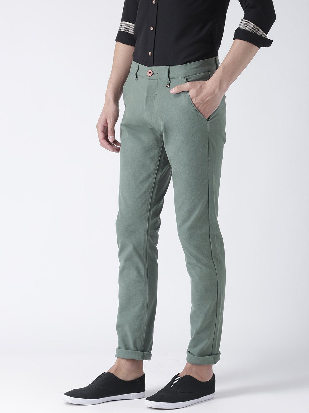 Men Flat Front Formal Trouser - JUMP USA (1568781238314)