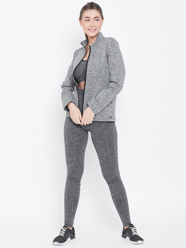 Women Solid Jacket - JUMP USA