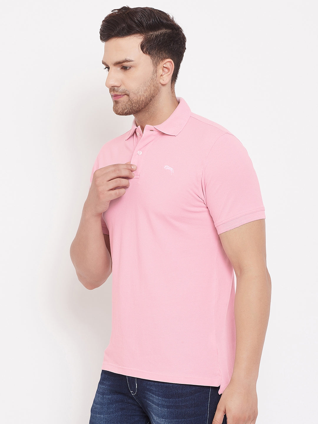 Hot pink polo deals t shirt