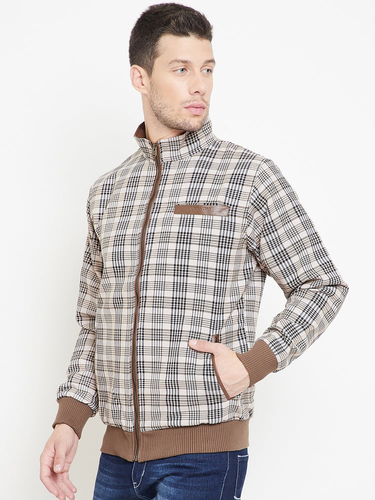 Men Full Sleeve Cotton Zipper Jacket - JUMP USA (1568785203242)