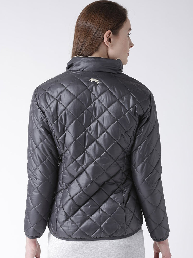 Women Full Sleeves Puffer Jacket - JUMP USA (1568783007786)