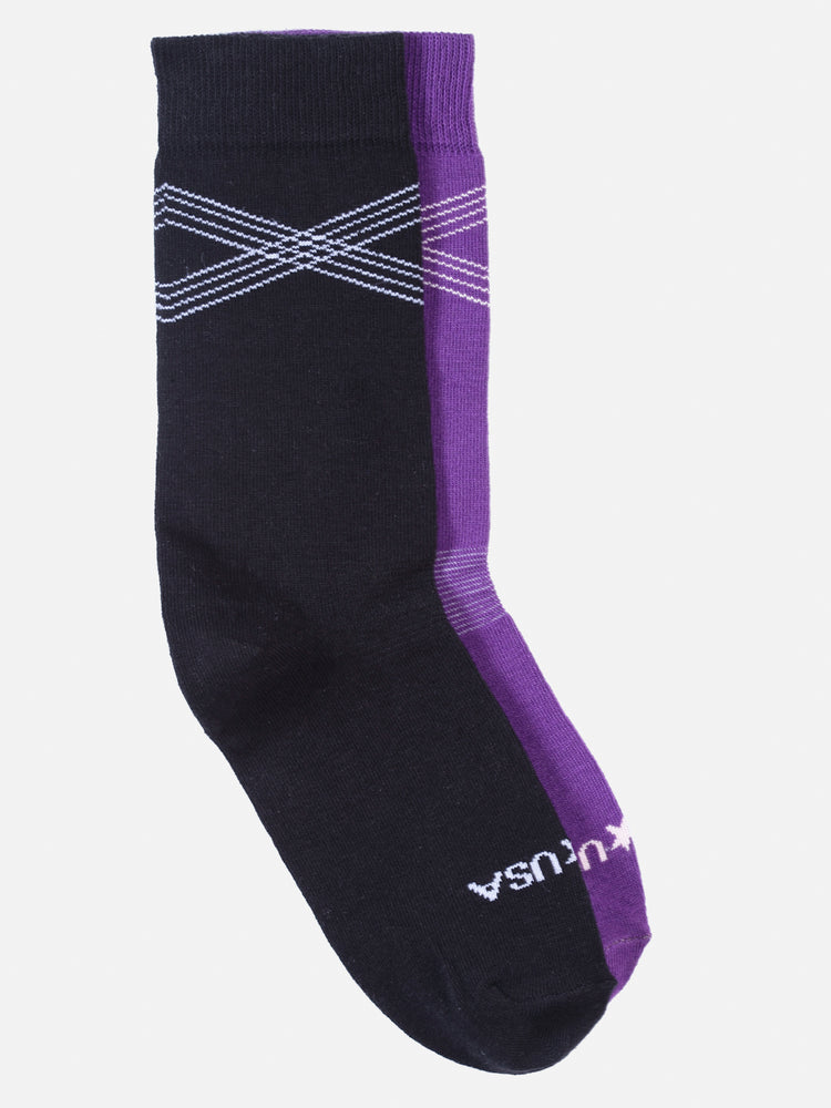 JUMP USA Set of 2 Mid Length Socks For Men
