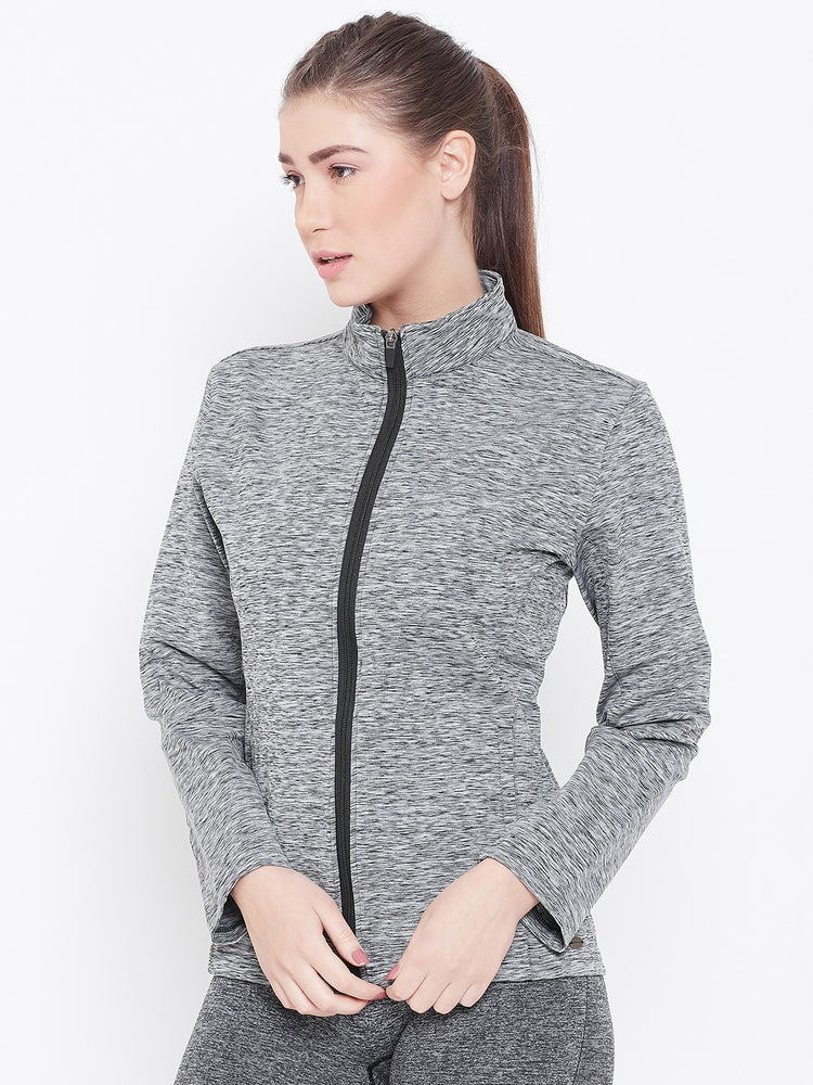 Women Solid Jacket - JUMP USA