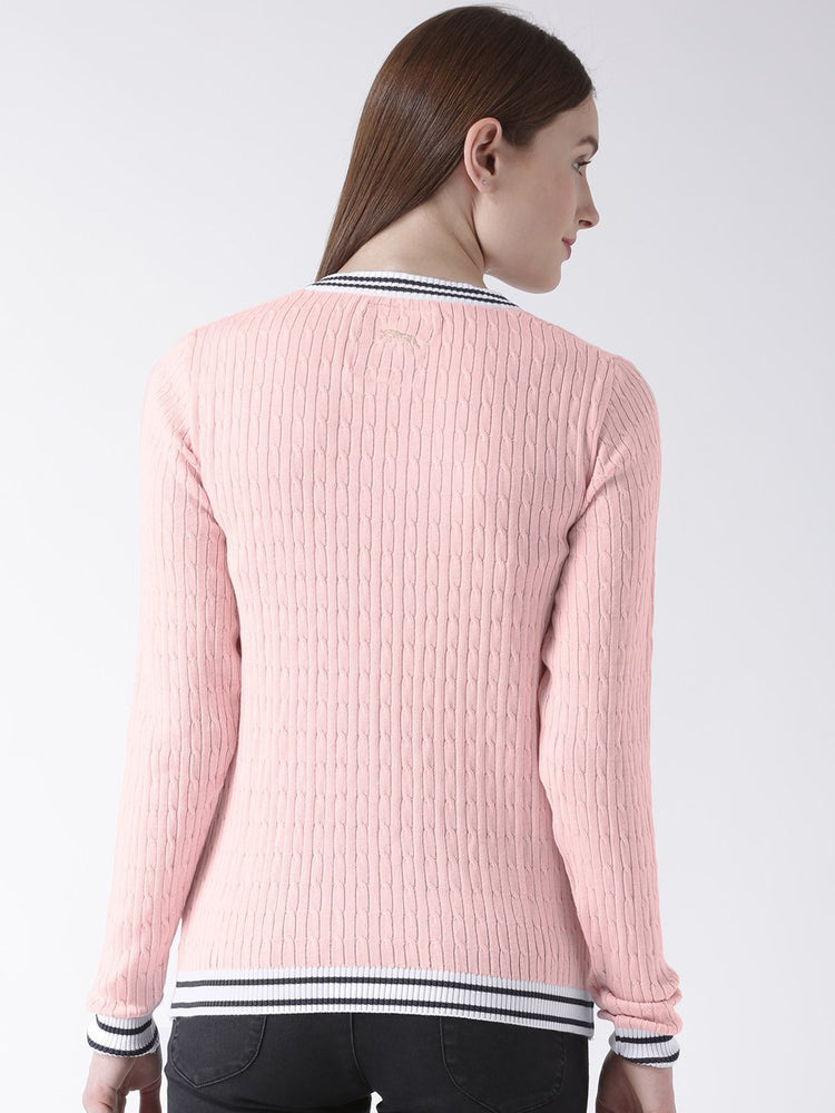 Women Full Sleeves Cotton Casual Sweater - JUMP USA (1568783302698)
