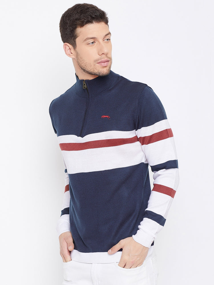 Men Regular Fit Cotton Casual Lightweight Sweater - JUMP USA (1568779501610)