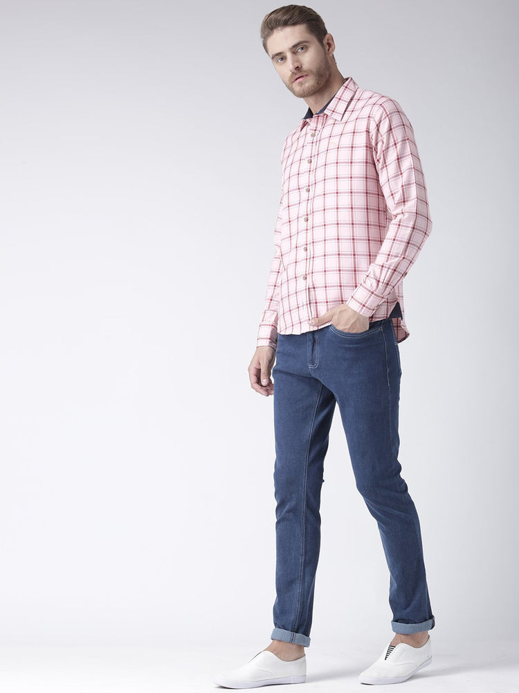 Men Full Sleeve Baker Shirt - JUMP USA (1568791789610)
