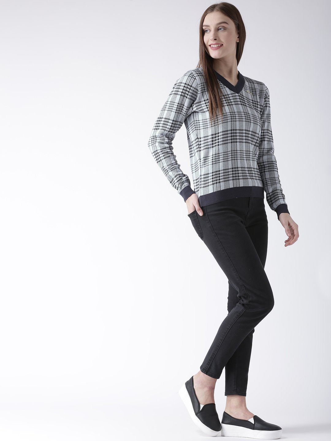 Women Cotton Full Sleeves Casual Sweater - JUMP USA (1568783171626)